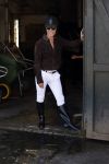 Wassenaar 15 september 2020
Rogier Smit heeft als verjaardagscadeau een rit op een paard gekregen . Het is bij manege de Friezen Hendrikse