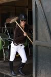Wassenaar 15 september 2020
Rogier Smit heeft als verjaardagscadeau een rit op een paard gekregen . Het is bij manege de Friezen Hendrikse