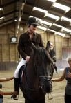 Wassenaar 15 september 2020
Rogier Smit heeft als verjaardagscadeau een rit op een paard gekregen . Het is bij manege de Friezen Hendrikse