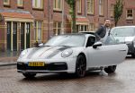 Amsterdam 26 augustus 2020
Rolf Sanchez met zijn porsche 911