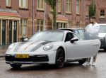 Amsterdam 26 augustus 2020
Rolf Sanchez met zijn porsche 911