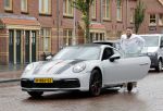 Amsterdam 26 augustus 2020
Rolf Sanchez met zijn porsche 911