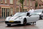Amsterdam 26 augustus 2020
Rolf Sanchez met zijn porsche 911