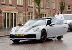 Amsterdam 26 augustus 2020
Rolf Sanchez met zijn porsche 911