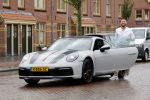 Amsterdam 26 augustus 2020
Rolf Sanchez met zijn porsche 911