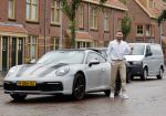 Amsterdam 26 augustus 2020
Rolf Sanchez met zijn porsche 911