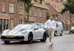 Amsterdam 26 augustus 2020
Rolf Sanchez met zijn porsche 911