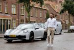 Amsterdam 26 augustus 2020
Rolf Sanchez met zijn porsche 911