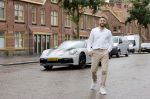 Amsterdam 26 augustus 2020
Rolf Sanchez met zijn porsche 911