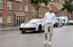 Amsterdam 26 augustus 2020
Rolf Sanchez met zijn porsche 911