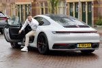 Amsterdam 26 augustus 2020
Rolf Sanchez met zijn porsche 911
