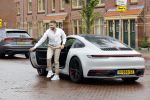 Amsterdam 26 augustus 2020
Rolf Sanchez met zijn porsche 911