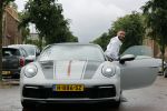 Amsterdam 26 augustus 2020
Rolf Sanchez met zijn porsche 911
