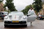 Amsterdam 26 augustus 2020
Rolf Sanchez met zijn porsche 911