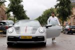 Amsterdam 26 augustus 2020
Rolf Sanchez met zijn porsche 911