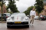 Amsterdam 26 augustus 2020
Rolf Sanchez met zijn porsche 911