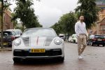Amsterdam 26 augustus 2020
Rolf Sanchez met zijn porsche 911