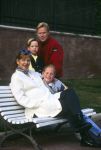 Barcelona 20 Februari 1995
Ronald Koeman met zijn vrouw Bartina Koeman, Debbie Koeman en Tim Koeman
