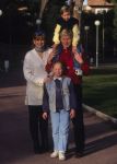 Barcelona 20 Februari 1995
Ronald Koeman met zijn vrouw Bartina Koeman, Debbie Koeman en Tim Koeman
