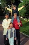 Barcelona 20 Februari 1995
Ronald Koeman met zijn vrouw Bartina Koeman, Debbie Koeman en Tim Koeman