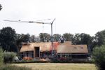 Amstelbveen 15 en 16 augustus 2020
De nieuwe villa / huis van Sven Kramer en Naomi v As in aanbouw aan de Amstel.