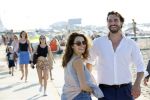 Scheveningen 15 september 2020
Thierry Baudet met zijn verloofde/vriendin Davide Heijmans op het strand bij Scheveningen.