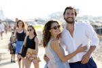 Scheveningen 15 september 2020
Thierry Baudet met zijn verloofde/vriendin Davide Heijmans op het strand bij Scheveningen.