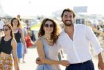 Scheveningen 15 september 2020
Thierry Baudet met zijn verloofde/vriendin Davide Heijmans op het strand bij Scheveningen.