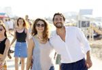 Scheveningen 15 september 2020
Thierry Baudet met zijn verloofde/vriendin Davide Heijmans op het strand bij Scheveningen.