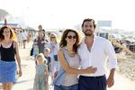 Scheveningen 15 september 2020
Thierry Baudet met zijn verloofde/vriendin Davide Heijmans op het strand bij Scheveningen.