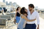 Scheveningen 15 september 2020
Thierry Baudet met zijn verloofde/vriendin Davide Heijmans op het strand bij Scheveningen.