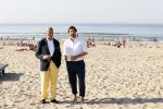 Scheveningen 15 september 2020
Thierry Baudet en Theo Hiddema op het strand van Scheveningen.