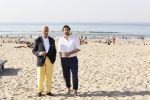 Scheveningen 15 september 2020
Thierry Baudet en Theo Hiddema op het strand van Scheveningen.