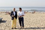 Scheveningen 15 september 2020
Thierry Baudet en Theo Hiddema op het strand van Scheveningen.