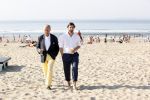 Scheveningen 15 september 2020
Thierry Baudet en Theo Hiddema op het strand van Scheveningen.