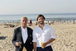 Scheveningen 15 september 2020
Thierry Baudet en Theo Hiddema op het strand van Scheveningen.