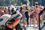 Amsterdam 21 augustus 2020
Opnames Film just say yes met oa Yolanthe Cabau