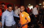 Schiphol 9 augustus 2021
Aankomst olympische sporters op schiphol in hotel Hilton. Abdi Nageeye won zilver op de marathon .