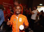 Schiphol 9 augustus 2021
Aankomst olympische sporters op schiphol in hotel Hilton. Abdi Nageeye won zilver op de marathon .