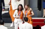 Den Haag 10 augustus 2021
Koning Willem Alexander en Koningin Maxima ontvangen op paleis noordeinde alle medaillewinnaars van de Olympische spelen in Tokyo. oa Sifan Hassan Harrie Lavreysen  Kiran Badloe Annemiek v d Vleuten Niek Kimmann Shanne Braspennincx Abdi Nageeye Jeffrey Hoogland Gabriella Schloesser Steve Wijler Arno Kamminga Sharon v Rouwendaal Tom Dumoulin Anouk Vetter Femke Bol Nouchka Fontijn Merel Smulders Sanne v Dijke Maikel v d Vleuten Kirsten Wild Annemiek Bekkering Annette Duetz Emma Oosterwegel Marit Bouwmeester Anna v d Breggen Roy v d Berg , heren 4 roeien , dames 2 roeien, heren 4x 400m  en het nederlands dames hockeyteam .Ook chef de Mission Pieter v d Hoogenband is er natuurlijk bij .