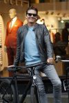 Amsterdam 19 augustus 2021
Bart Ettekoven op zijn v Moof in Amsterdam