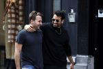 Amstetdam 25 augustus 2021
Dotan met zijn partner / vriend Grant Boone op de PC hooftstraat