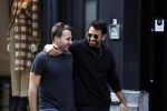 Amstetdam 25 augustus 2021
Dotan met zijn partner / vriend Grant Boone op de PC hooftstraat