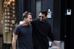 Amstetdam 25 augustus 2021
Dotan met zijn partner / vriend Grant Boone op de PC hooftstraat