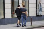 Amstetdam 25 augustus 2021
Dotan met zijn partner / vriend Grant Boone op de PC hooftstraat