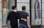 Amstetdam 25 augustus 2021
Dotan met zijn partner / vriend Grant Boone op de PC hooftstraat