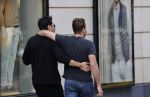 Amstetdam 25 augustus 2021
Dotan met zijn partner / vriend Grant Boone op de PC hooftstraat