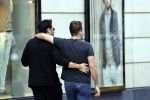 Amstetdam 25 augustus 2021
Dotan met zijn partner / vriend Grant Boone op de PC hooftstraat