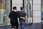 Amstetdam 25 augustus 2021
Dotan met zijn partner / vriend Grant Boone op de PC hooftstraat