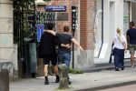 Amstetdam 25 augustus 2021
Dotan met zijn partner / vriend Grant Boone op de PC hooftstraat